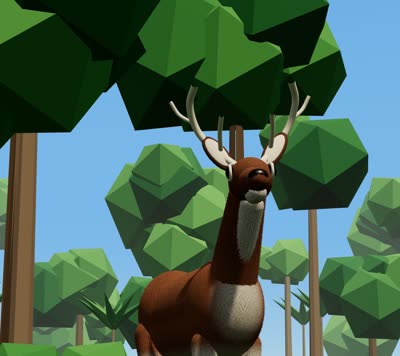Veado 3D